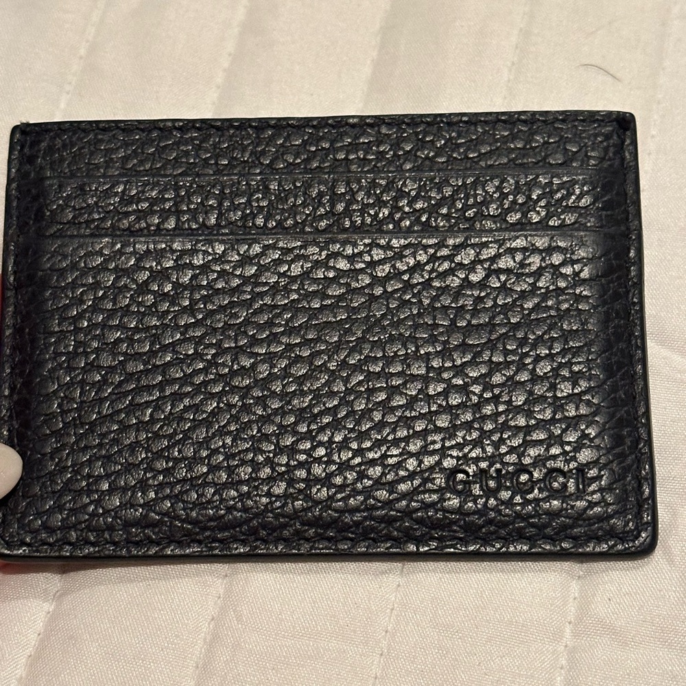 Black Gucci Card Wallet